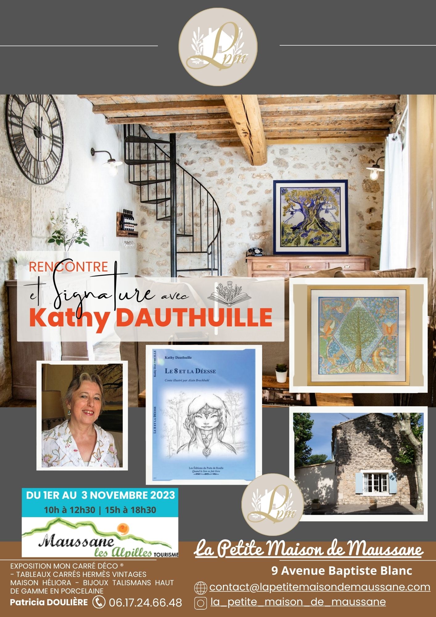 Rencontres et signature avec Kathy Dauthuille