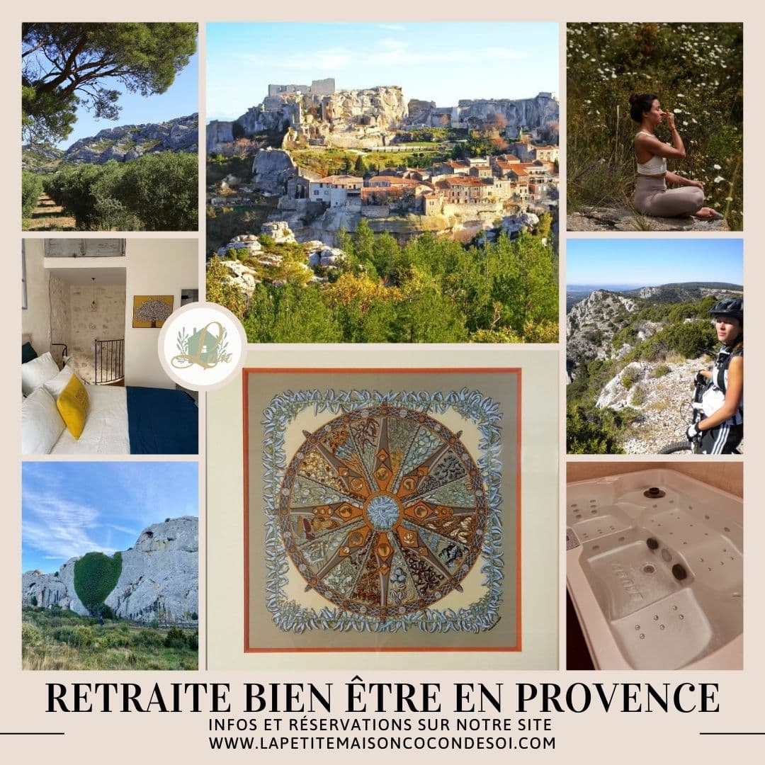 Séjour Bien être en Provence, Baux, Saint Rémy, Maussane