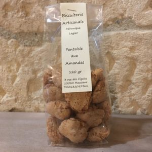 biscuit artisanale sucré - fantasie aux amandes - véronique lagier